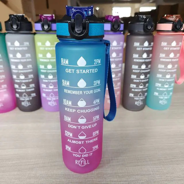 MotivateFlow 1L Leakproof Sports Hydration Bottle