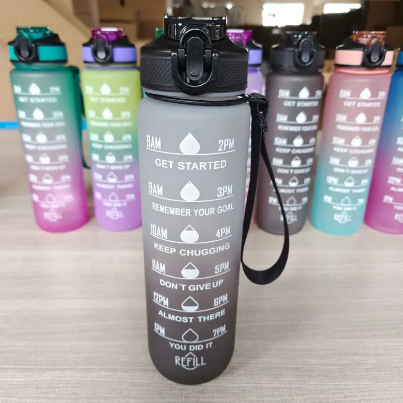 MotivateFlow 1L Leakproof Sports Hydration Bottle