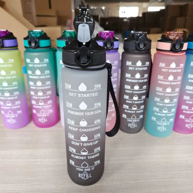 MotivateFlow 1L Leakproof Sports Hydration Bottle