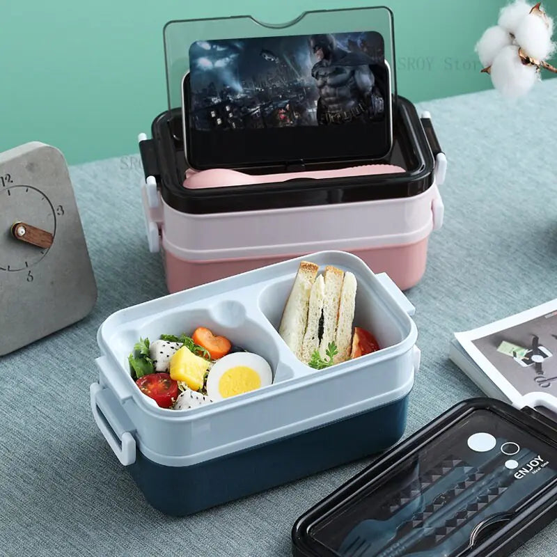 SnapLock Portable Hermetic Lunch Box