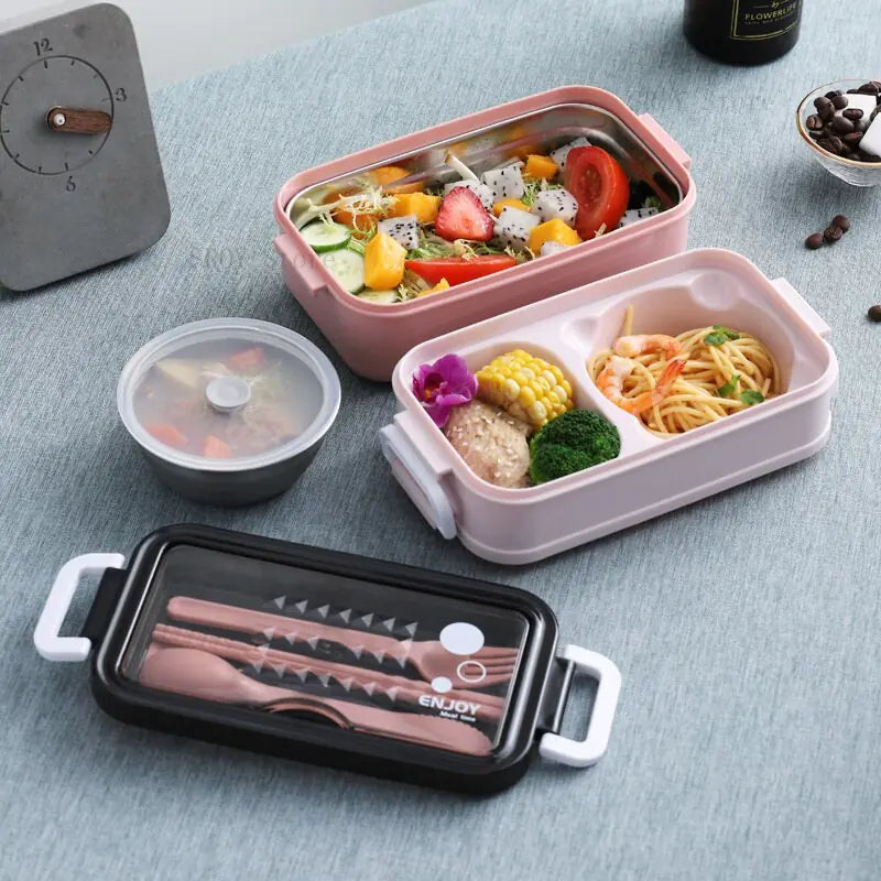 SnapLock Portable Hermetic Lunch Box