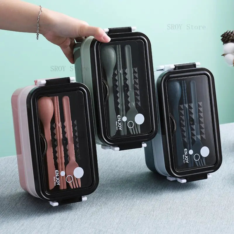 SnapLock Portable Hermetic Lunch Box