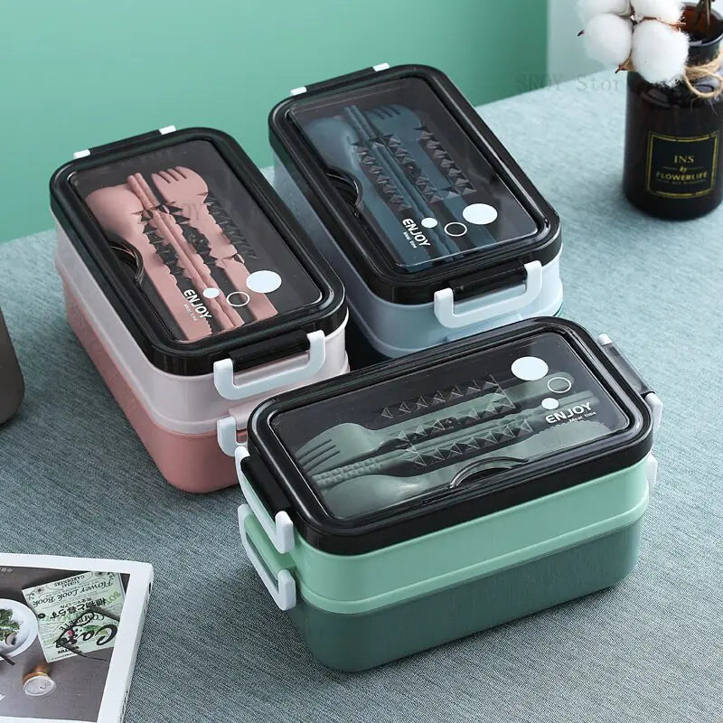 SnapLock Portable Hermetic Lunch Box