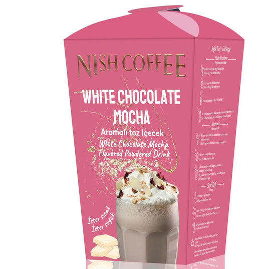 Nish Velvet White Chocolate Mocha – 250g of Pure Indulgence