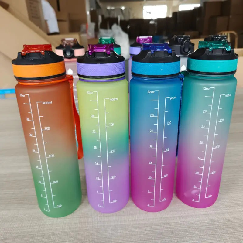 MotivateFlow 1L Leakproof Sports Hydration Bottle