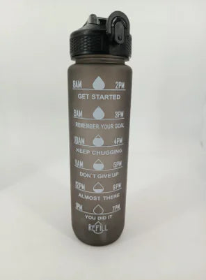 MotivateFlow 1L Leakproof Sports Hydration Bottle